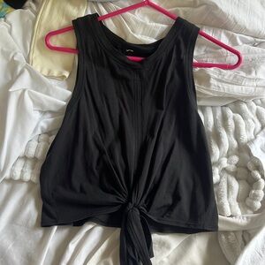 Lululemon tie front tank